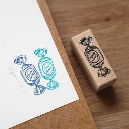 Vintage Bread & Sweet Treats Wooden Stamps
