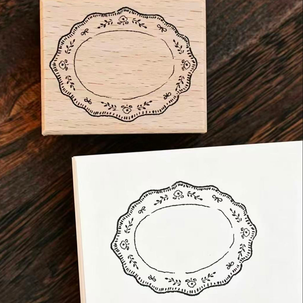 Vintage Bread & Sweet Treats Wooden Stamps