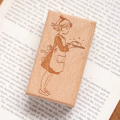 Vintage Fairy Tale | Angel Girl Carousel Ballet Stamps