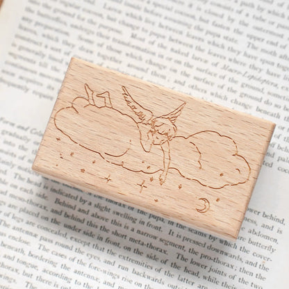 Vintage Fairy Tale | Angel Girl Carousel Ballet Stamps