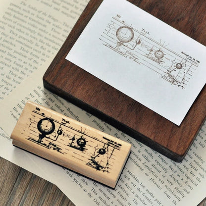 Vintage Girl, Botanical Hand Script, Bbooks, Laboratory instruments Stamps