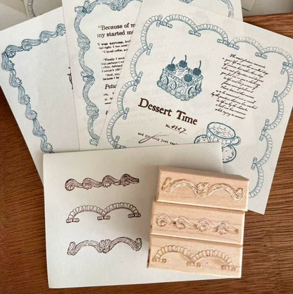 Dessert Time Cake Coffee Cookie Stamps (Series 1)