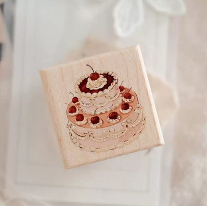 Dessert Time Cake Coffee Cookie Stamps (Series 1)