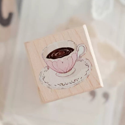 Dessert Time Cake Coffee Cookie Stamps (Series 1)
