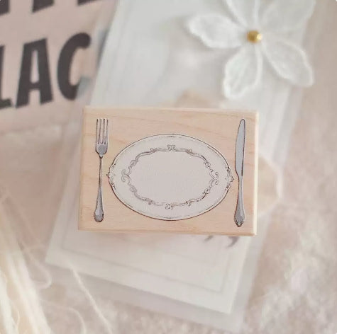 Dessert Time Cake Coffee Cookie Stamps (Series 1)