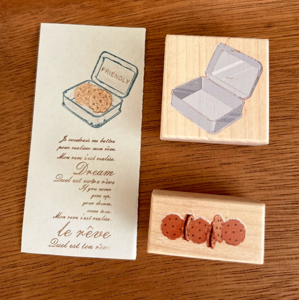 Dessert Time Cake Coffee Cookie Stamps (Series 1)