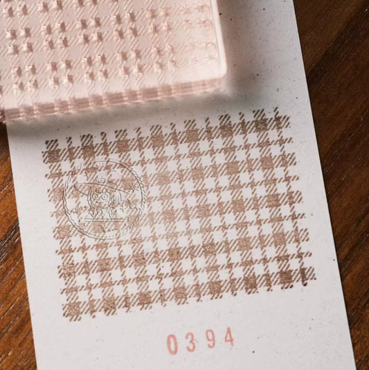 Vintage Background Texture Acrylic Rubber Stamps