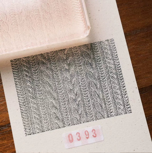 Vintage Background Texture Acrylic Rubber Stamps