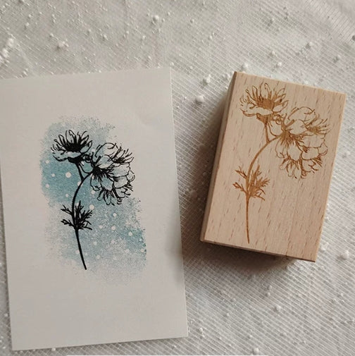 Dreamy Wish Bottle Wooden Rubber Stamps