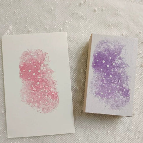 Dreamy Wish Bottle Wooden Rubber Stamps