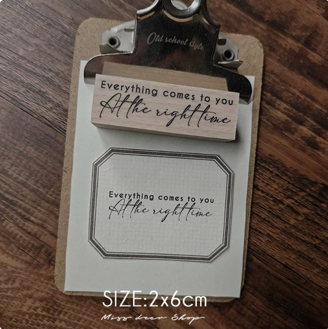 Eucalyptus Plant Quote Text Splatter Frame Stamps